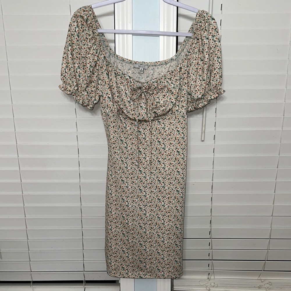 Floral Puff Sleeve Dress